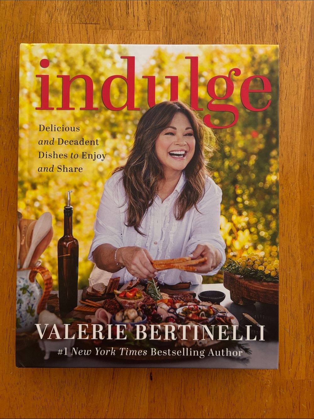 Valerie Bertinelli Indulge Cookbook Tuxedo LTD 2024